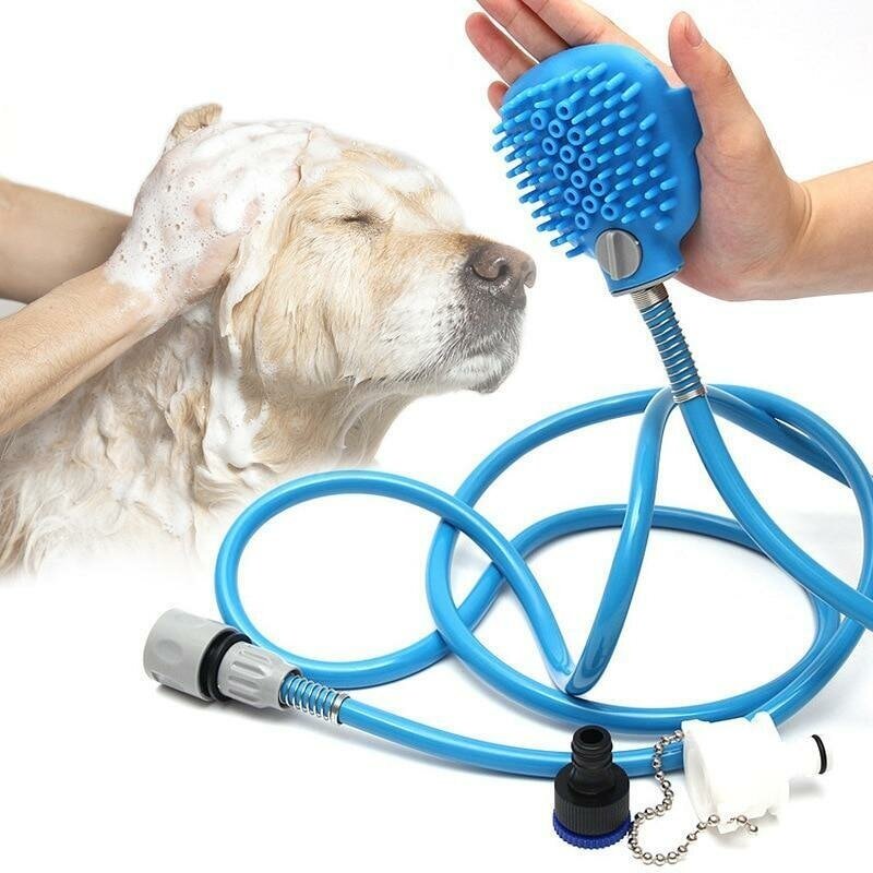 Щетка душ для собак Pet Bathing Tool - фотография № 4