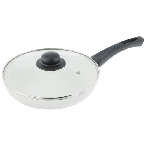 фото Сковорода naturepan еco-line ep20/кр, 20 см, с крышкой, белый