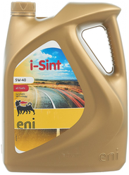 Синтетическое моторное масло Eni/Agip i-Sint 5W-40, 5 л