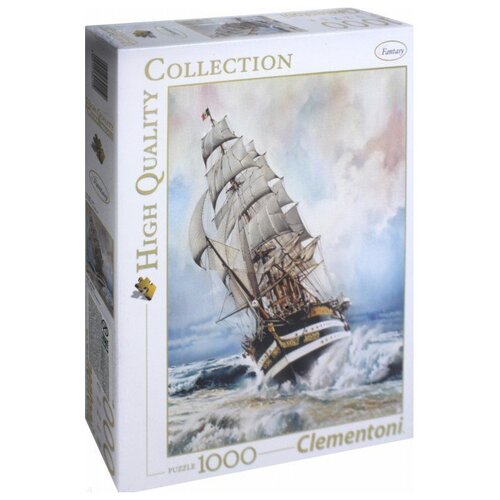 Пазл Clementoni High Quality Collection Америго Веспуччи (39415), 1000 дет. пазл clementoni 1000 деталей парусник америго веспуччи clementoni