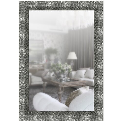 фото Зеркало в широкой раме 70 x 100 см, модель p080072 аурита