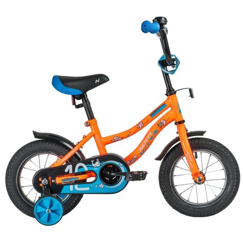 фото Детский велосипед novatrack neptune 12 (2020) оранжевый (требует финальной сборки)
