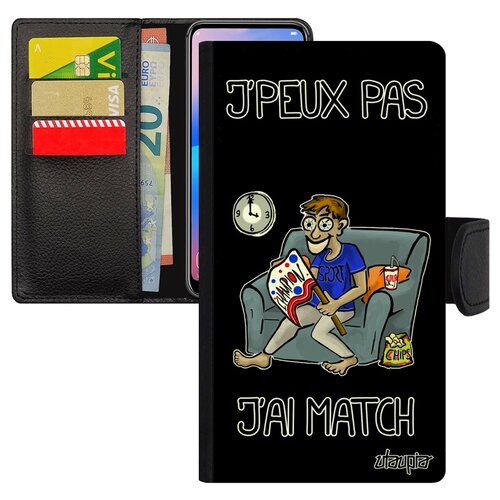 фото Чехол-книжка на мобильный mi 8 lite, "не могу - у меня матч!" кубок повод utaupia
