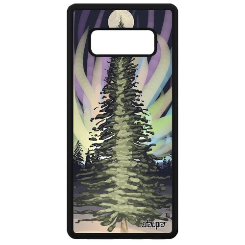фото Чехол для телефона galaxy note 8, "зимняя ель" зима лес utaupia