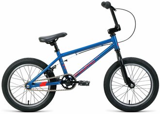 Подростковый BMX велосипед FORWARD Zigzag 16 (2020) синий/оранжевый (требует финальной сборки)