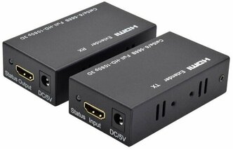 Удлинитель HDMI активный по витой паре RJ45