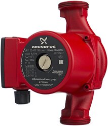 Насос циркуляционный Grundfos UPS 25-60 180 1*230V с гайками (арт. 96281477)