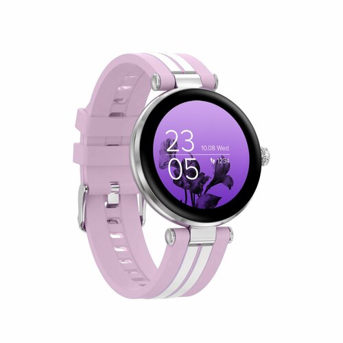 Смарт-часы SW-61 119 AMOLED сенсор уведомления до 45 дней IP68 цвет лаванда 911700₽