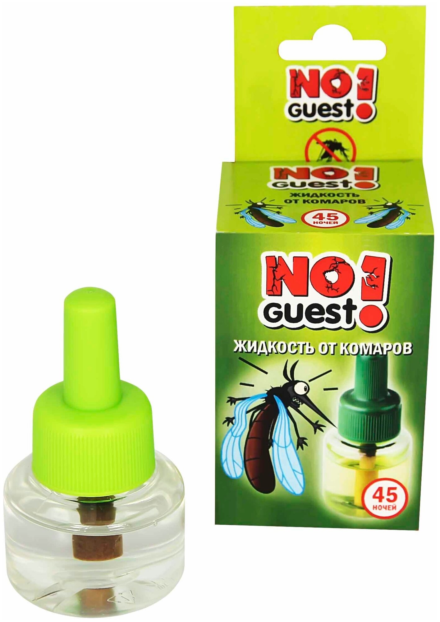 CRUSH Жидкость от комаров, 45 ночей - фотография № 1