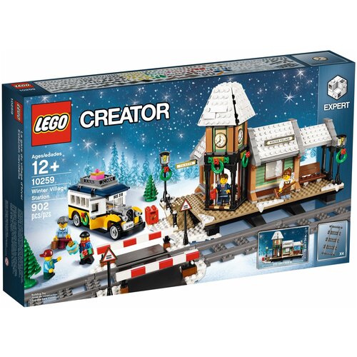 LEGO Creator 10259 Железнодорожная станция зимой, 902 дет.