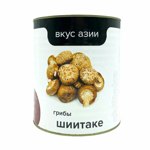 Вкус Азии Грибы консервированные Шиитаке, 2,84 кг