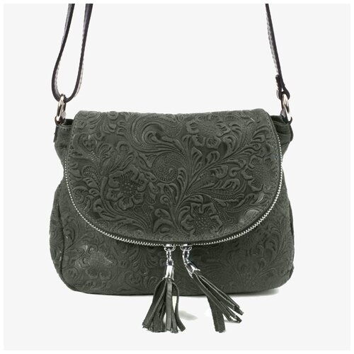 фото Сумка женская итальянская roberta firenze sissi 106 тёмно-зелёная