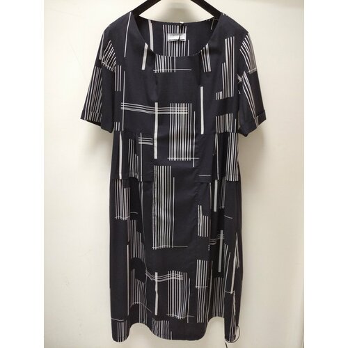 Платье Franco Vello, размер 48, черный водолазка franco vello размер 48 бежевый