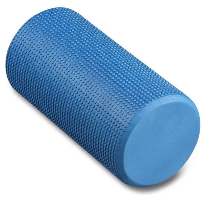 Ролик массажный для йоги INDIGO Foam roll IN045 30*15 см Синий