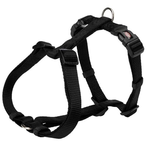 Шлейка TRIXIE Premium H-harness S-M черный