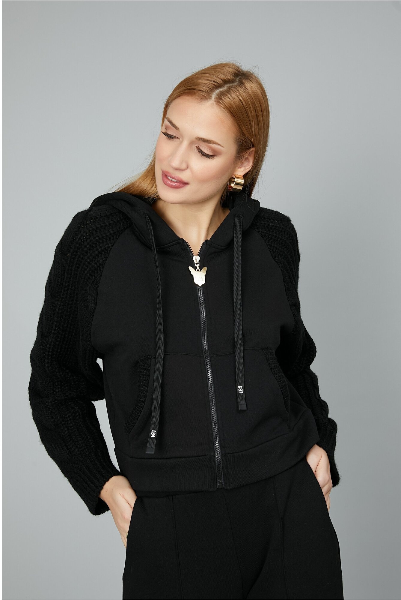 Толстовка J.B4, размер S, , черный — фото 1