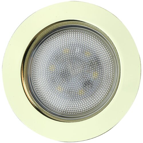 Светильник De Fran FT 9228 G SMD, золото, LED, 4 Вт, 4000, цвет арматуры: золотой