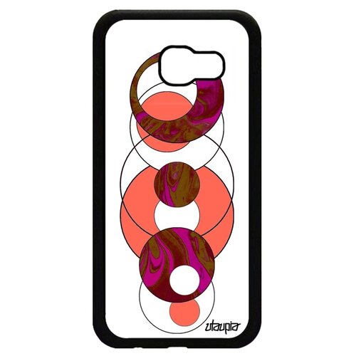 фото Чехол на мобильный samsung galaxy a5 2017, "круги" геометрический структура utaupia