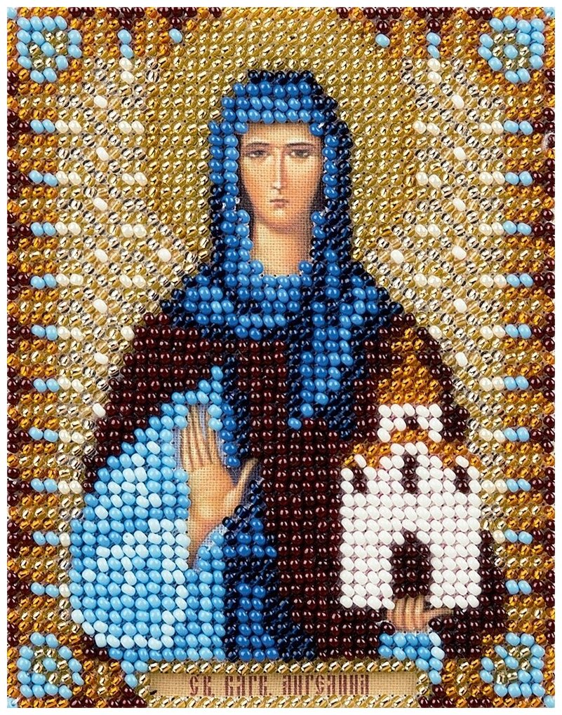 ЦМ-1752 "Икона Святой преподобной Ангелины Сербской" PANNA - фото №1