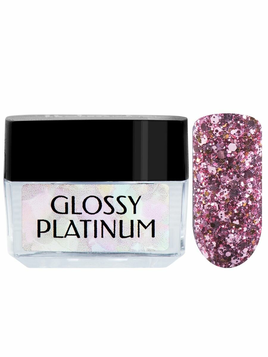 Гель-лак Glossy Platinum, 5 гр, IRISK professional, (063), М180-11