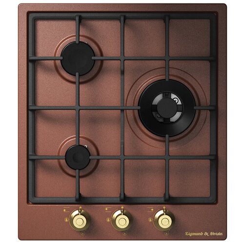 Варочная панель газ Zigmund Shtain GN 218451 Mкоричн 3 конф Италия 1965000₽