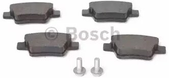 Дисковые тормозные колодки задние Bosch 0986494099 для Citroen, Peugeot (4 шт.)