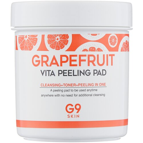 фото G9skin пилинг-диски для лица grapefruit vita peeling pad 200 г