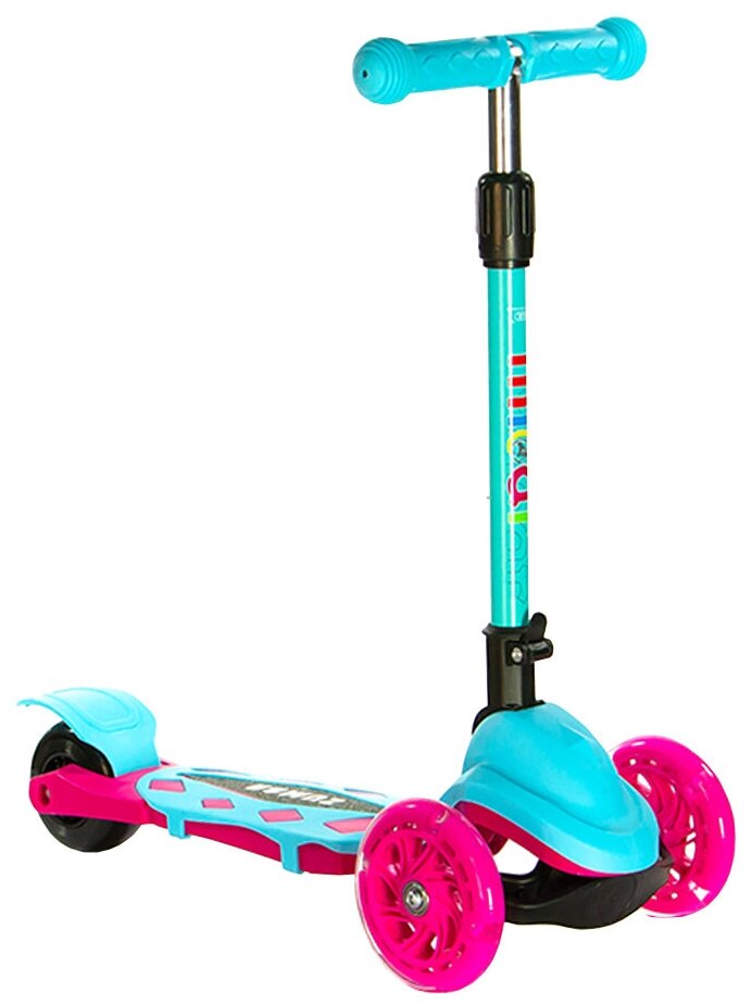 Самокат Scooter Mini Micar Zumba Розово-голубой (Арт. M1 Rider)