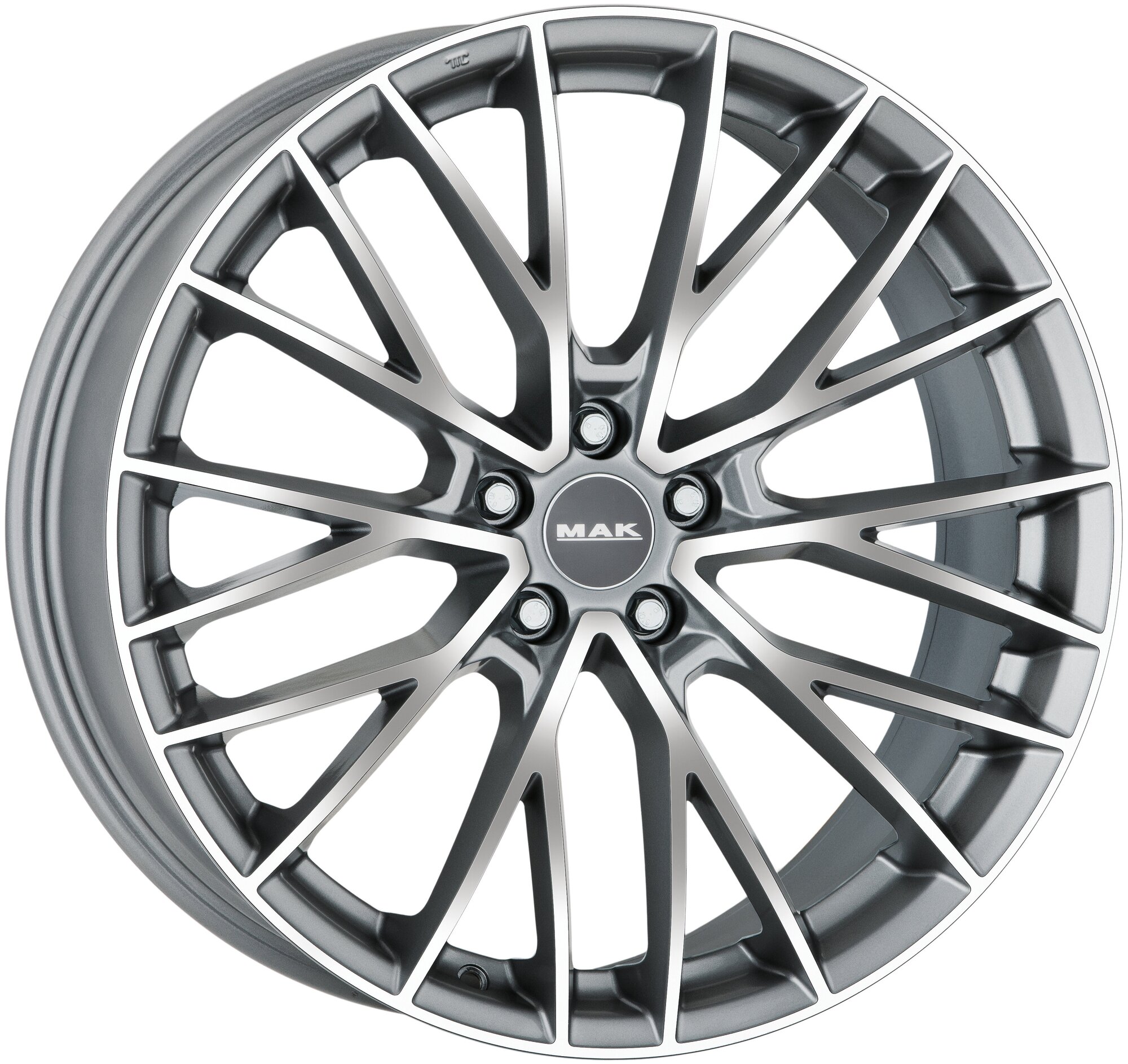  MAK Speciale-D 9,5x20 5x108 D63.4 ET45  Graphite Mirror Face