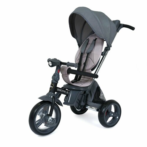 фото Трехколесный велосипед nuovita bamzione be1 grigio/серый