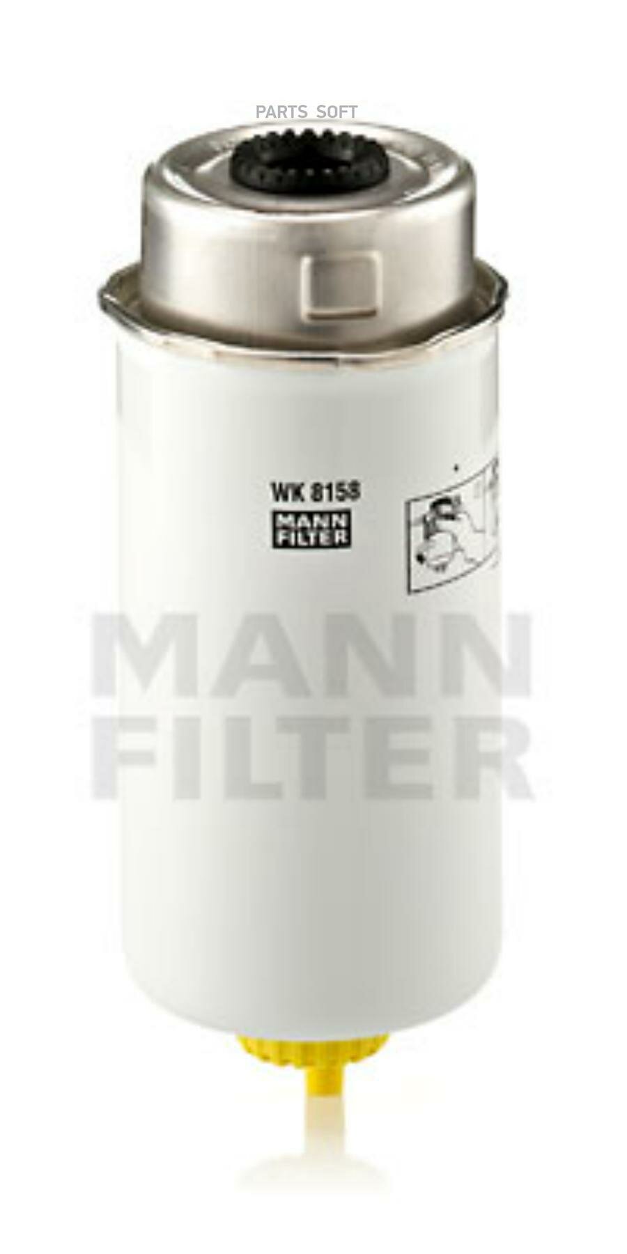 Топливный фильтр Ford Transit 2.2/2.4 07/06- MANN-FILTER / арт. WK8158 - (1 шт)