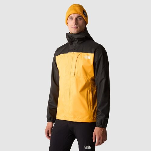 ветровка the north face размер xl tg черный Ветровка The North Face, размер XL, желтый, черный