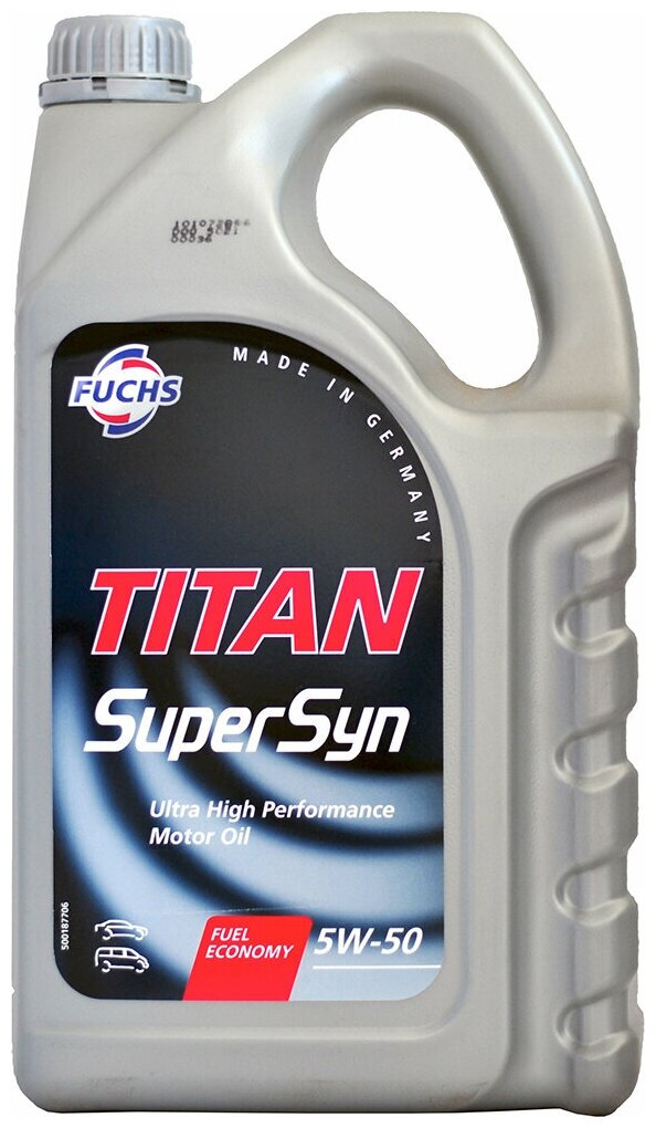 Масло моторное FUCHS TITAN SUPERSYN 5W50 5л