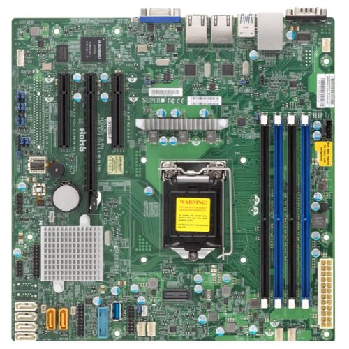 Материнская плата Supermicro X11SSL-F-B OEM материнская плата supermicro x11scz f b oem