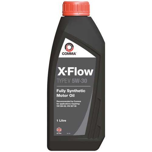 Comma1 COMMA Масло моторное 5W30 COMMA 1л синтетика XFLOW TYPE V COMMA XFV1L