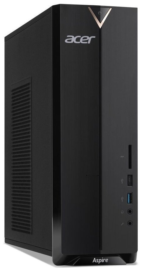 Настольный компьютер Acer Aspire XC-895 (DT.BEWER.00B) Micro-Tower, Intel Core i3-10100, 4 ГБ RAM, 256 ГБ SSD, NVIDIA GeForce GT 730, Endless OS, 300 Вт, черный