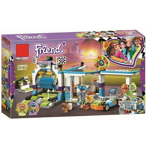 Конструктор Friend 11037 Автомойка 339 деталей конструктор lari bela friends 11037 автомойка 339 дет