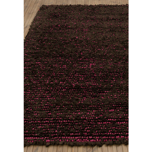 Ковер на пол 2 на 3 м в спальню, гостиную, коричневый, малиновый Nature 1521.001-940