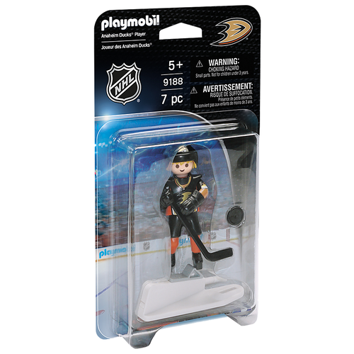 фото Набор с элементами конструктора playmobil nhl 9188 игрок anaheim ducks