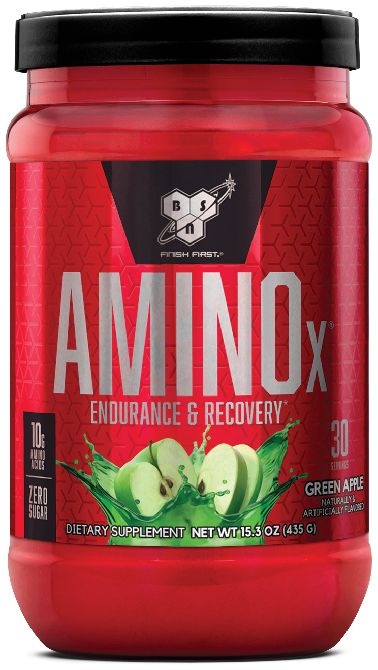 Аминокислотный комплекс BSN Amino-X, зеленое яблоко, 435 гр.