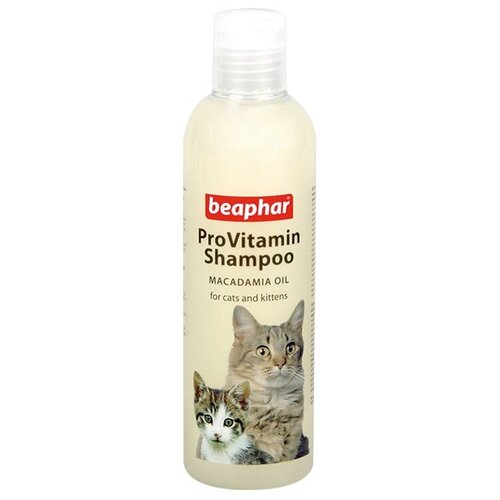Шампунь Beaphar ProVitamin Shampoo Macadamia Oil для кошек и котят , 250 мл
