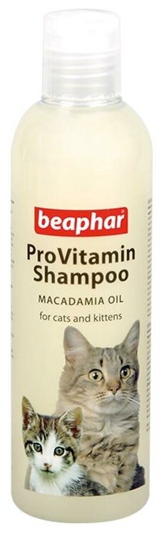 Шампунь Beaphar ProVitamin Shampoo Macadamia Oil для кошек и котят