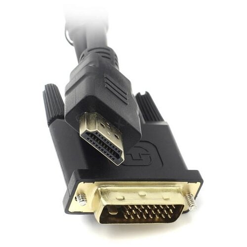 Кабель ExeGate HDMI - DVI (EX284907RUS), 3 м, черный переходник кабель vga d sub w7s 00006 для подключения планшета microsoft surface к мониторам и телевизорам