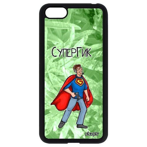 фото Чехол на телефон huawei y5 2018, "супергик" geek игрок utaupia
