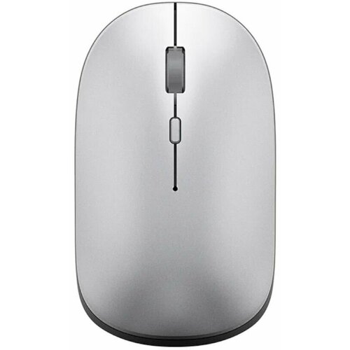 Беспроводная мышь WiWU WM104 Magic Mice Type-C, USB 2.4 ГГц, компьютерная, бесшумная, для Macbook - Серебристая