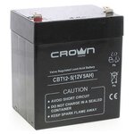 Аккумуляторная батарея Crown СВТ-12-5 12В 5 А·ч - изображение