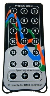 CHAUVET Xpress Remote ИК пульт для управления Xpress-512 Plus интерфейсом.