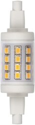 cветодиодная лампа J R7s Белый теплый 6W UL-00001554 LED-J78-6W/WW/R7s/CL PLZ06WH