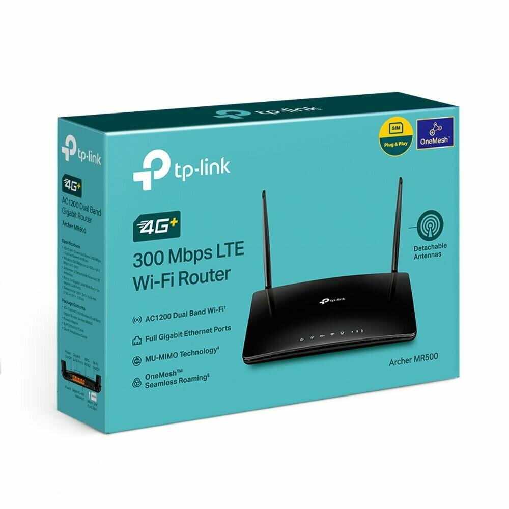 Wi-Fi роутер TP-LINK Archer MR500 AC1200