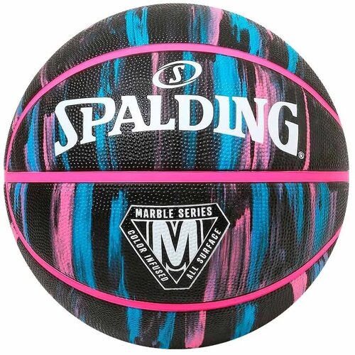 Баскетбольный мяч Spalding Marble series Color